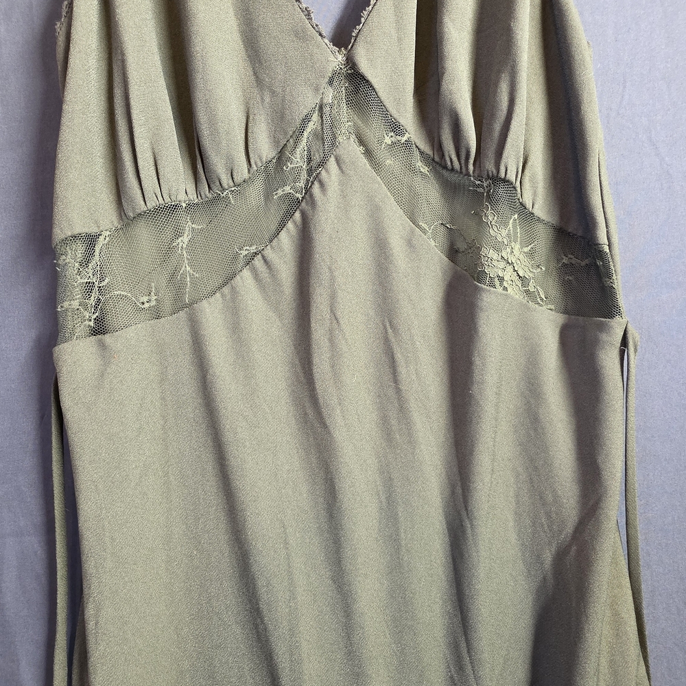 Wild Fable Olive Lace Chemise